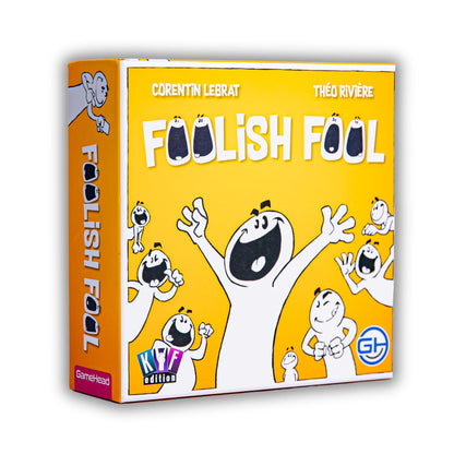 GameHead Foolish Fool, The Goofy Rule Party Game for Families and Parties, Ages 8+, 3-8 Players, Fast Paced 15 Minute Play Time, Fun and Travel