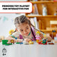 LEGO Super Mario Adventures with Interactive Peach Princess Toy, Super Mario Playset for Kids, Yellow Toad Figure, Nintendo Toy Gift for Girls, Boys