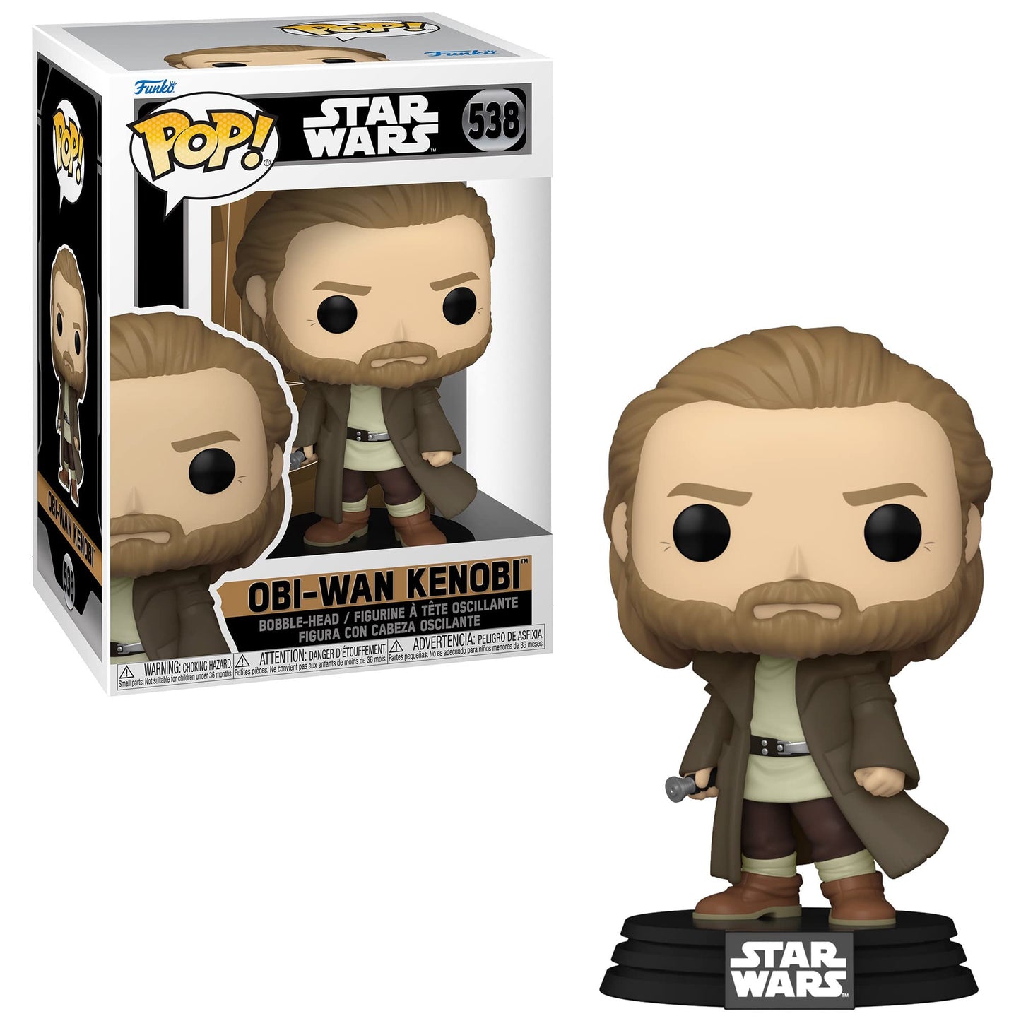 Funko POP! Star Wars- OBI-Wan Kenobi Collectors Set: OBI-Wan Kenobi Darth Vader Tala Durith Kawlan Roken and Reva