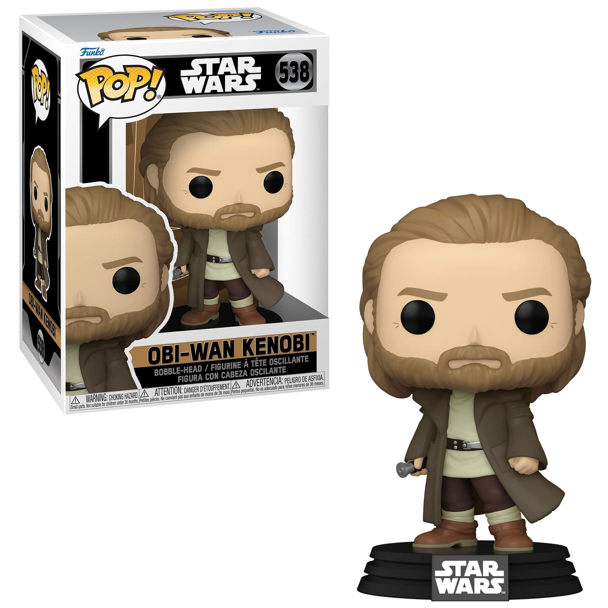 Funko POP! Star Wars- OBI-Wan Kenobi Collectors Set: OBI-Wan Kenobi Darth Vader Tala Durith Kawlan Roken and Reva