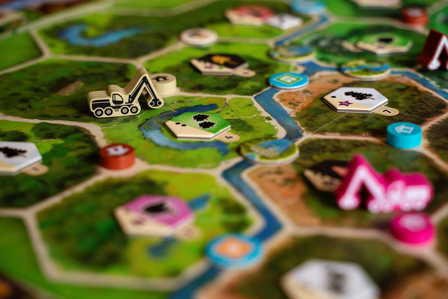 Capstone Games Forestry Strategy Board Game for 1-4 Players Ages 14+