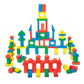 Melissa & Doug Wooden Building Block Set - 200 Blocks in 4 Colors & 9 Shapes