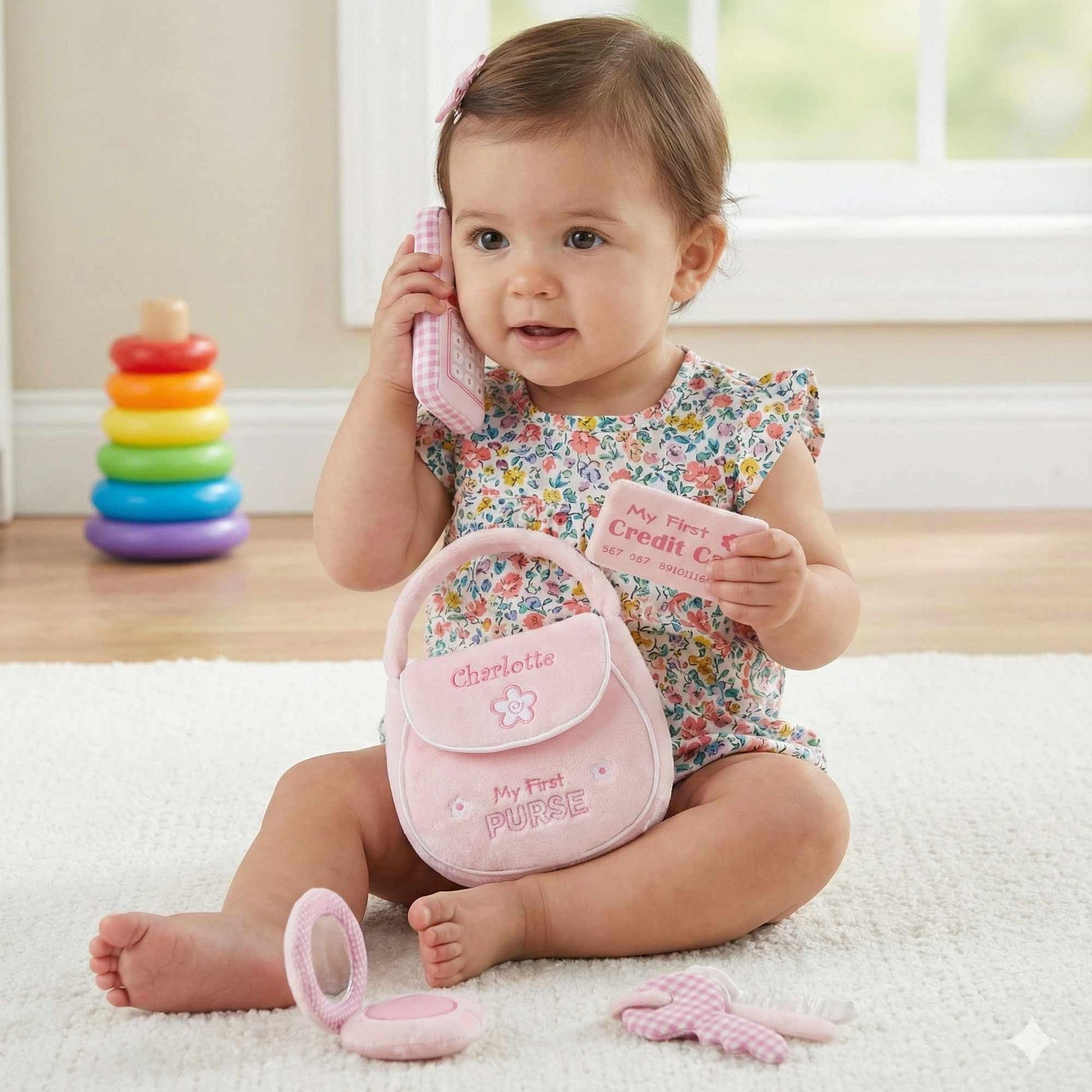 Personalized My First Playset for Baby (My First Purse Playset)