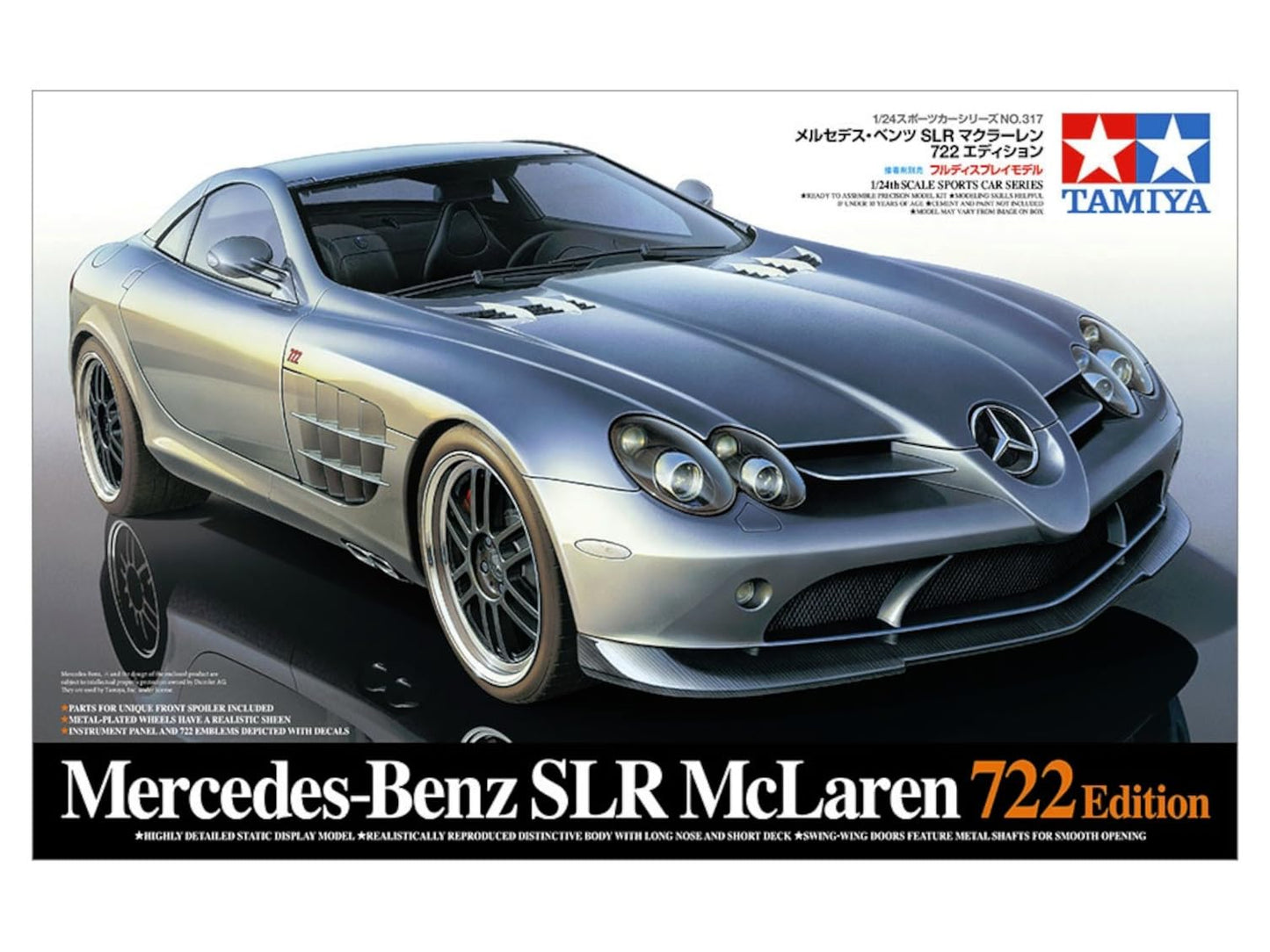 Tamiya 24317 1: 24 Mercedes Benz Slr722 Mclaren 06