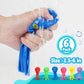 6 Pcs Octopus Water Balls Bath Toy, Sensory Stress Relief Floating Pool Beach Bathtub Toy Reusable Water Bomb Splash Balls, Christmas and Easter
