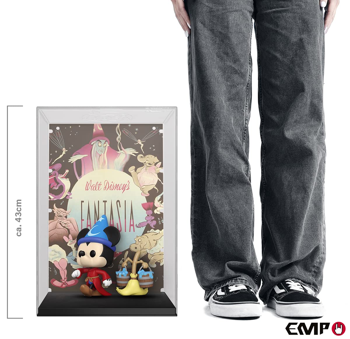 Funko POP! Movie Poster: Disney - Mickey Mouse - Fantasia - Collectable Vinyl Figure - Gift Idea - Official Merchandise - for Kids & Adults - Movies