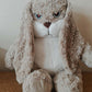 HWHXCZYH 19.6" Grumpy Bunny Plush, Funny Stuffed Animal Rabbit with Floppy Ears, Super Soft Moody Plushie Hug Pillow, Cute Gag Gift & Room Decor