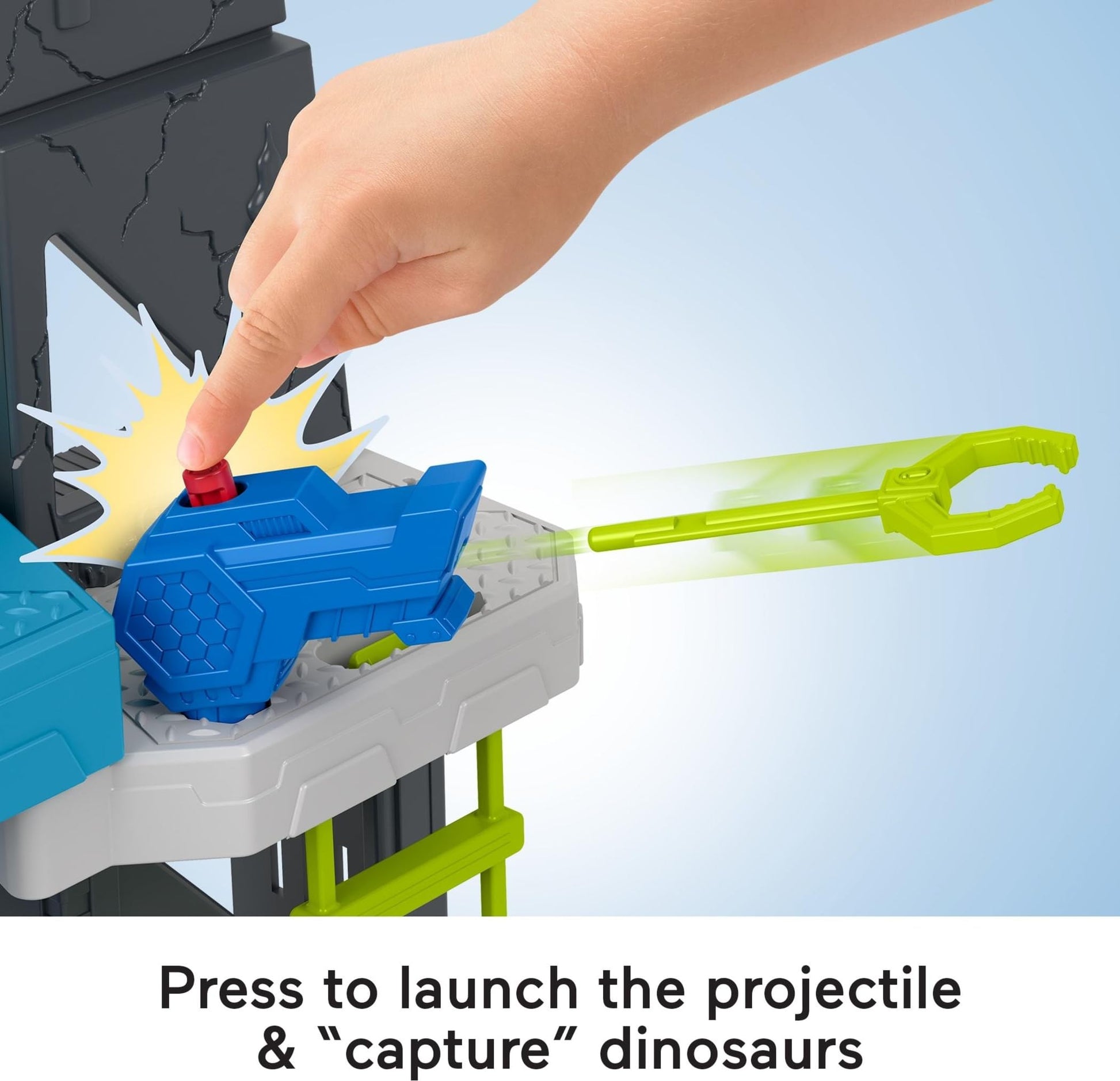 Fisher-Price Imaginext Jurassic World Dinosaur Toys Scan & Glow Dino Playset with Lights & Sounds for Kids Ages 3+ Years