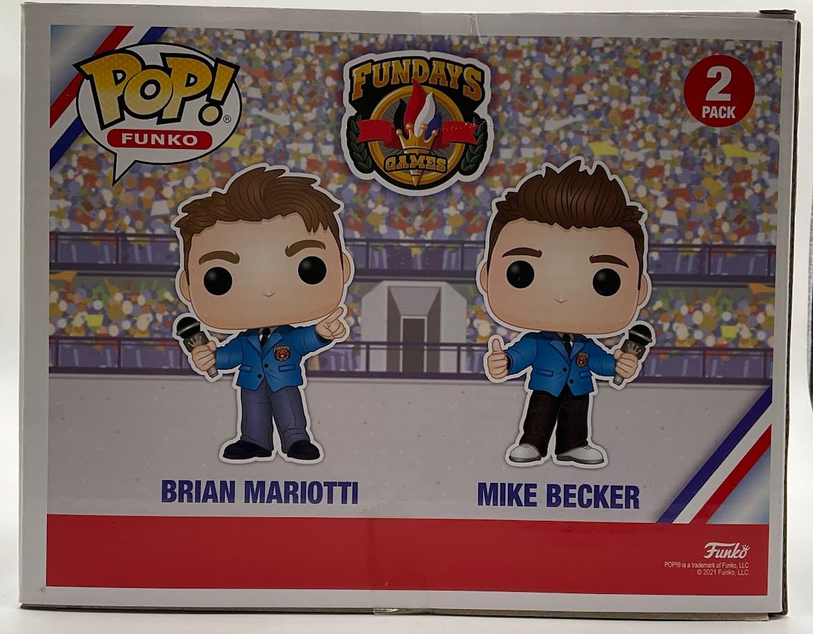 POP! Fundays Games: Mariotti and Becker 2 Pack - Fundays 2021 Limited Edition
