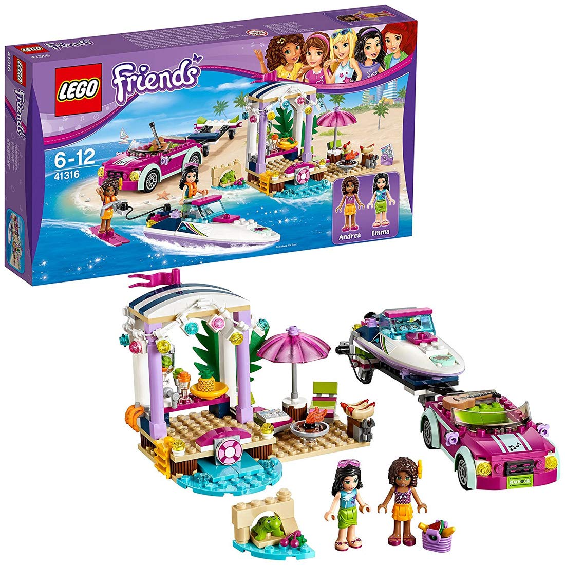 41316 LEGO Andrea's Speedboat Transporter