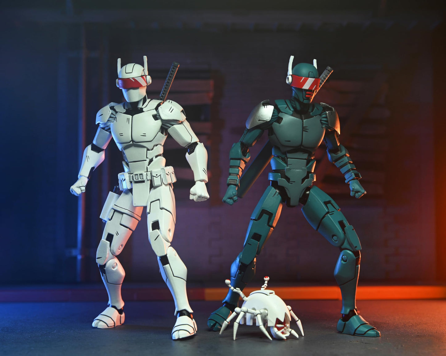 NECA Teenage Mutant Ninja Turtles (The Last Ronin) - 7" Scale Action Figure - Synja Robots 2 Pack