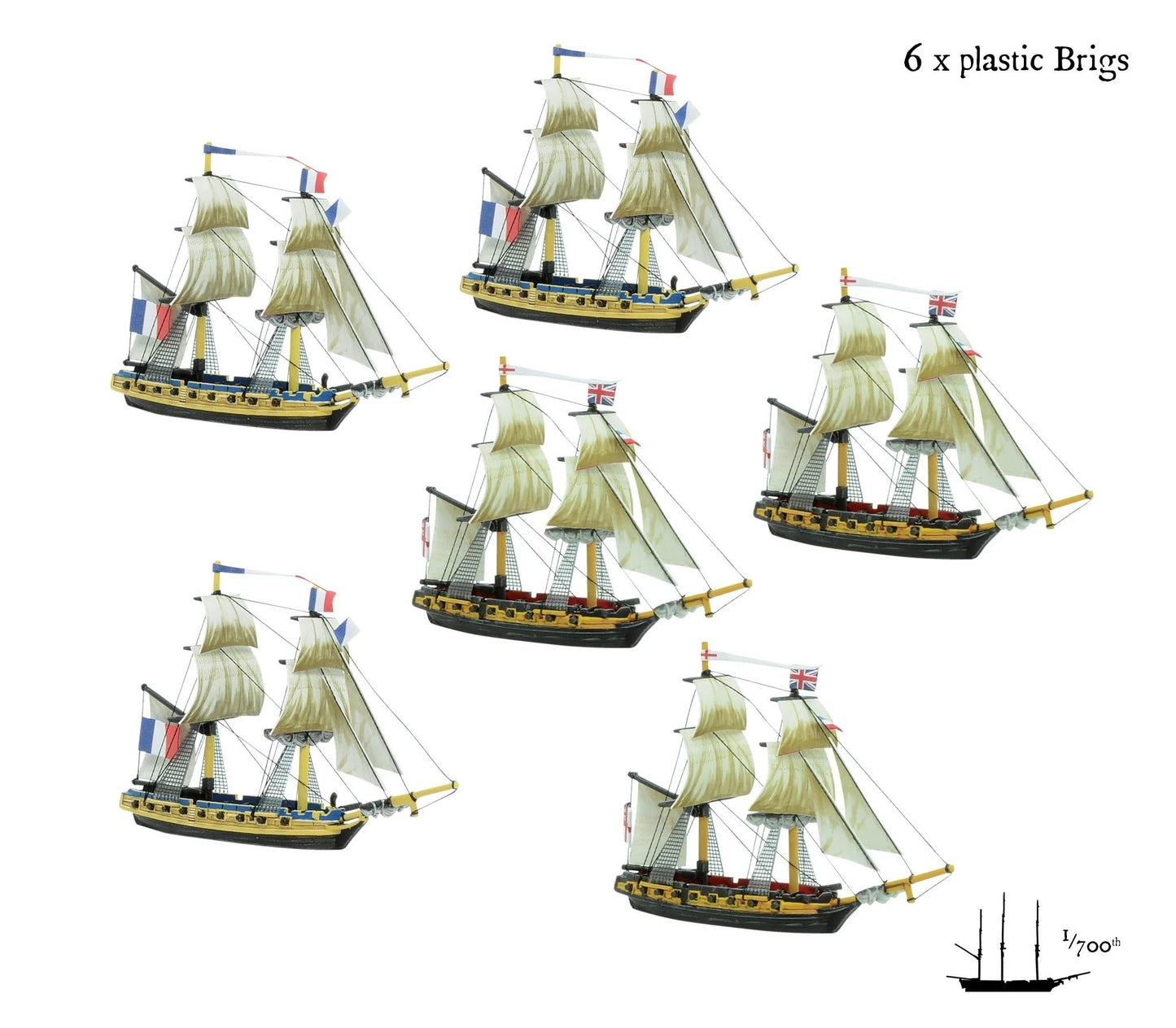 Warlord Games Master & Commander Starter Set Black Seas The Age of Sail Game for 2 or More Players Using Miniatures