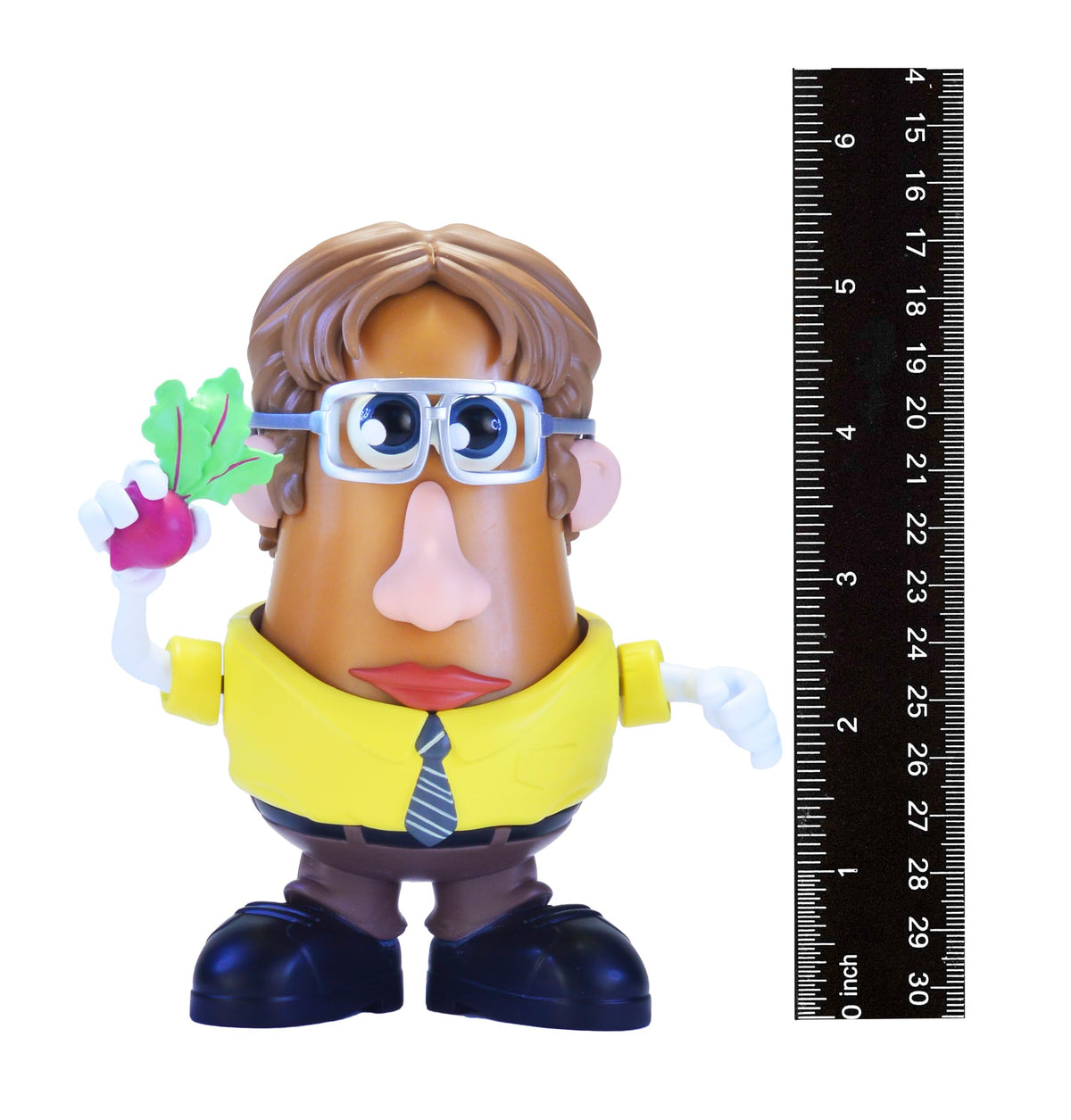 Hilarious Poptaters The Office Dwight Schrute Figure - 4? (1 Pc.) - Funny Desk Display & Gift for Fans of The Office