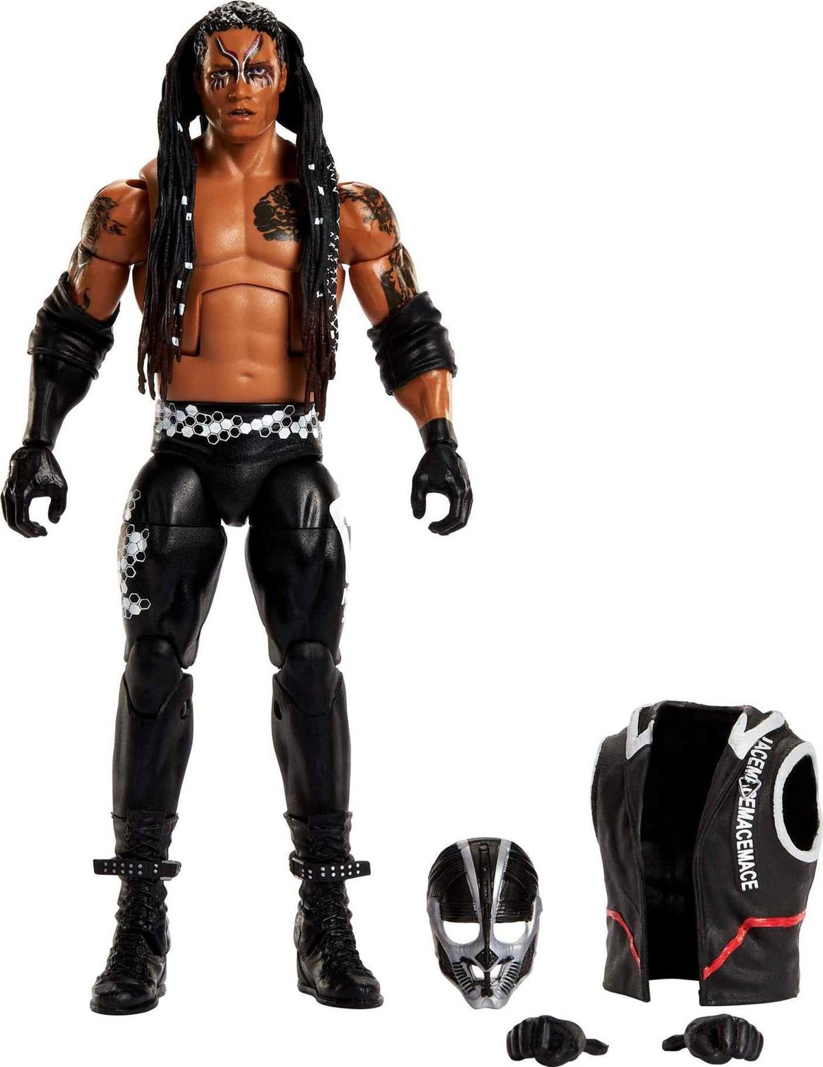 Mattel WWE Mace Elite Collection Action Figure, 6-inch Posable Collectible Gift for Mattel WWE Fans Ages 8 Years Old & Up