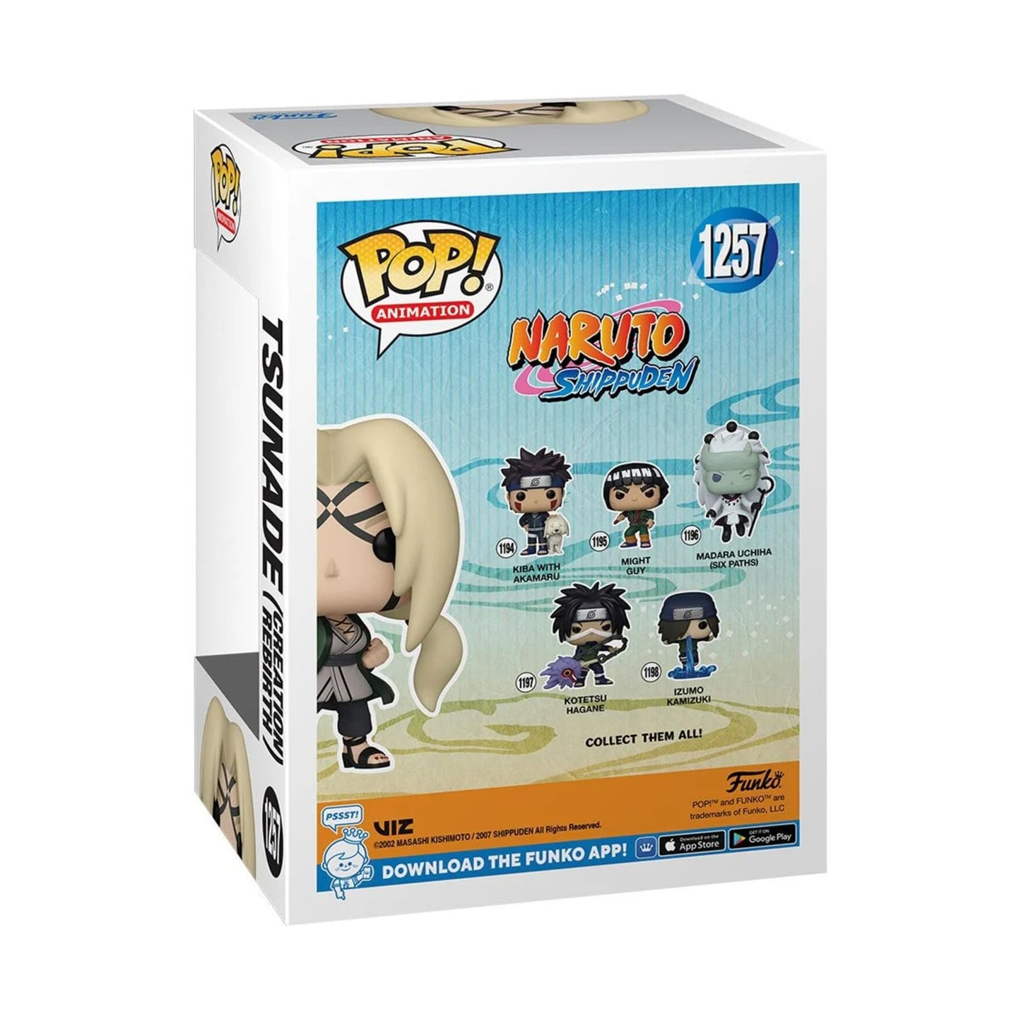 Funko Pop! Animation - Naruto Shippuden: Tsunade Senju (Creation Rebirth) #1257 - Exclusive 4-Inch Special Edition Vinyl Figure