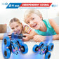 Remote Control Car, RC Cars Toys for Kids Ages 6-12, 2.4GHz RC Stunt Truck with 360° Double-Sided Flips, 4WD Off-Road Racing, Christmas Birthday Gifts