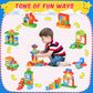 EP EXERCISE N PLAY Large Building Blocks Set Classic Big Size Bricks STEM Educational Toys for Toddlers 1-3 Years Compatible with Major Blocks, Ideal