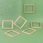 AUEAR, 6 Pack Furniture Miniature Wooden Photo Picture Frames DIY for Props House Decor