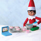 Elf on The Shelf - Brown Eyed Boy Scout Elf & Elf Polar Props