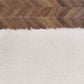 Miniature Square White Rug, Soft Carpet Decor for 1/12 Scale, Lightweight and Decorative Accessory for Doll House Interiors