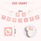 QIANGDAGSI Oh Twodles Birthday Banner