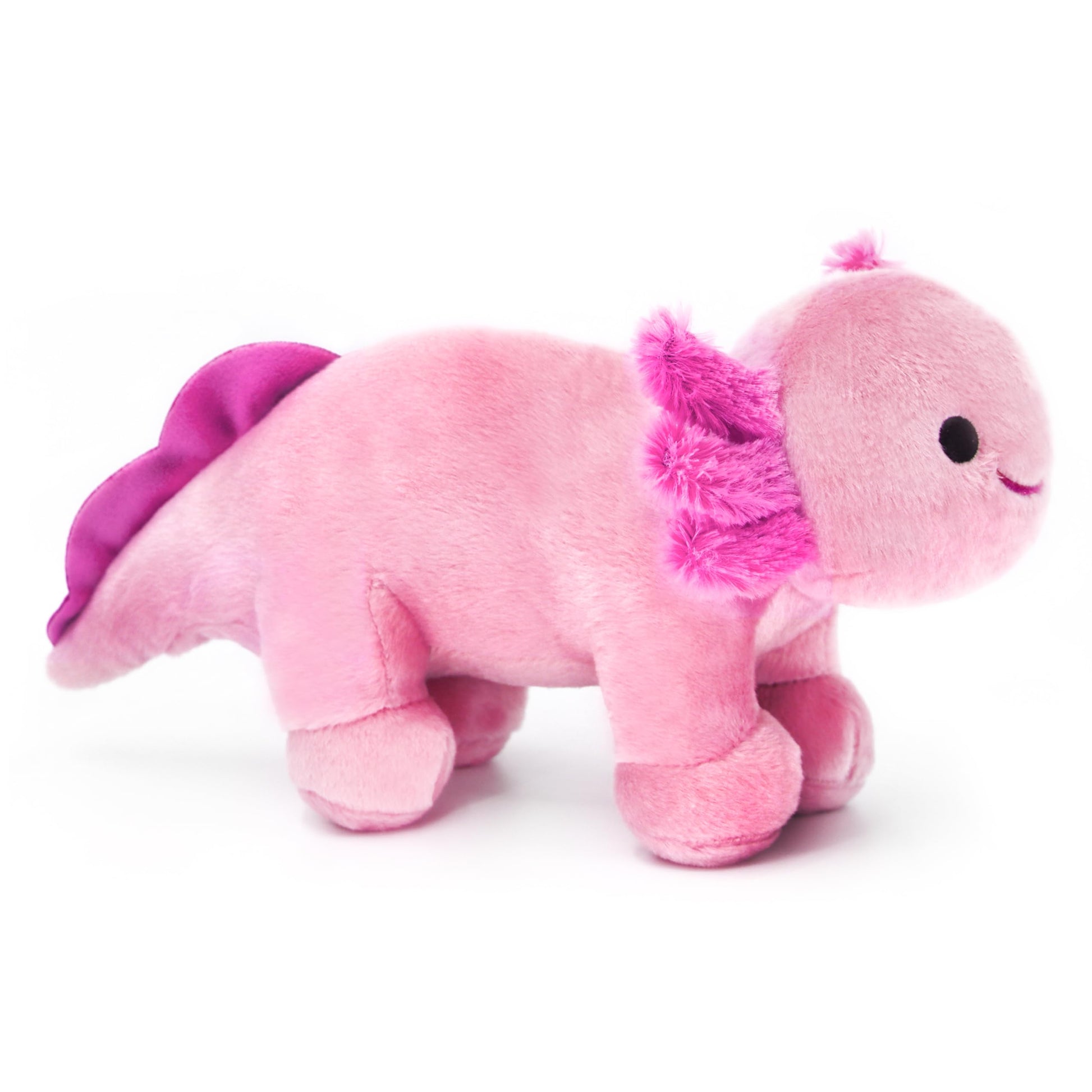 CNAANA Axolotl Plush Toy, Soft and Cute Axolotl Stuffed Animal Doll, Gift for Boys and Girls Birthday, Baby Shower, and Any Occasion(Pink)