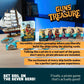 Guns or Treasure | 2-6 Players | Ages 8+ | Fast & Easy to Learn Pirate Party Card Game | Family Friendly Fun for Game Night | Perfect Board Game