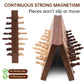 Ajedrez Magnetic Wooden Chess Set, 15" Walnut Folding Chess Board with Handcrafted Pieces 2 Extra Queens, Portable Travel Chess Board Game for Adults
