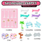 268 PCS Unicorn Race Tracks for Kids Toys, Glow in The Dark Magic Toy Set, 2 Unicorn Cars Track, Flexible DIY Track Set, Birthday Gift for Age 3-9