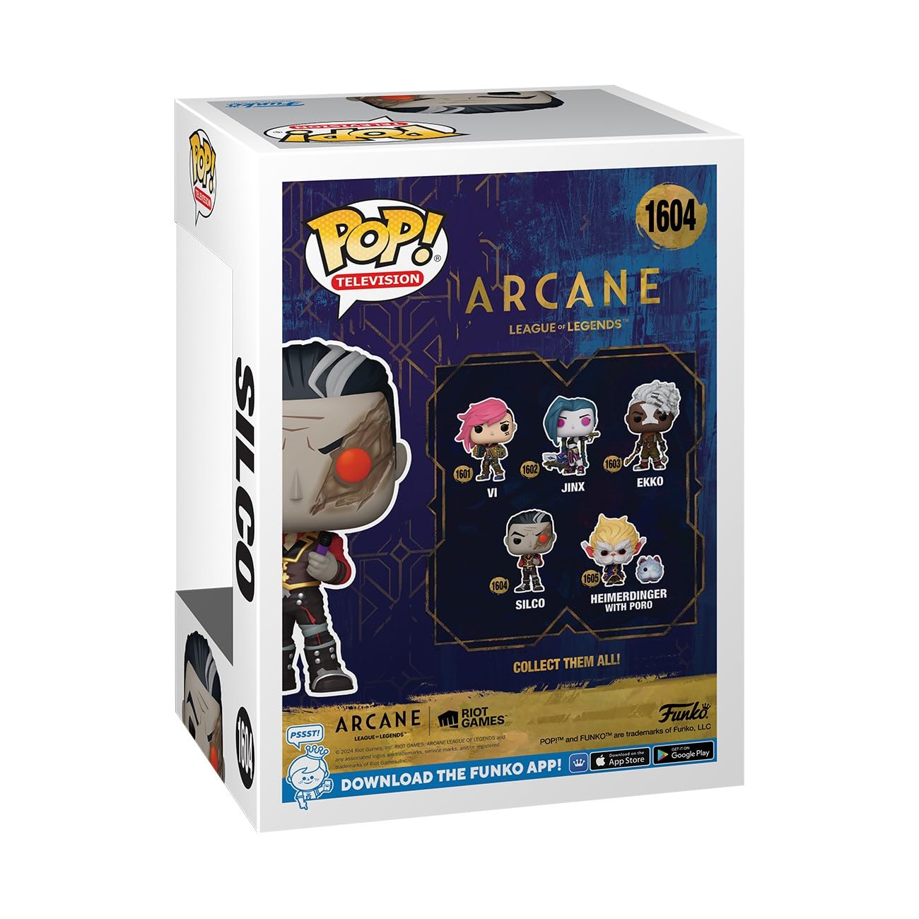 Funko POP TV: Arcane LOL - Silco - Arcane: League of Legends - Collectable Vinyl Figure - Gift Idea - Official Merchandise - for Kids & Adults - TV