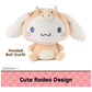 GUND Sanrio Cinnamoroll 6-Inch Plush Toy in Rodeo Bull Outfit for Ages 1+