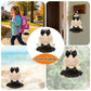 Doll Outfit Clothes Set for Labubu 17cm Doll ?Halloween Dress Bow Hair Clip for Labubu Dolls Accessories (No Dolls )