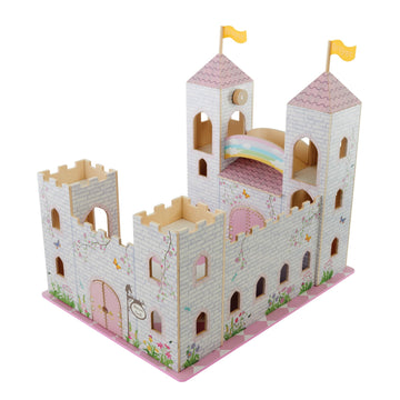 Breyer Horses Stablemates Series | Unicorn Magic Deluxe Wood Castle Playset | B-SM-10665