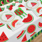 JHkim Watermelon Tablecloth for Party - 2 Packs 52" X 87" Watermelon Party Supplies, Watermelon Disposable Tablecloths, one in A Melon Party