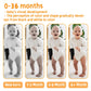 High Contrast Baby Flashcards - 120pcs Newborn Black White Visual Stimulation Learning Card for 0-18 Months Babies Activities Educational Gifts