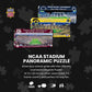 MasterPieces - 1000 Piece Jigsaw Puzzle, NCAA Michigan Wolverines, Panoramic Football Stadium View, Fun for Adults and Family, 13"x39"