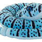 Wild Republic Green Coiled Snakes Blue Rock Rattlesnake Stuffed Animal -36"