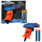 Nerf Elite 2.0 Slash Blaster, includes 2 Nerf Elite Darts, Pull to Prime Handle, Toy Foam Blaster for Outdoor Kids Games