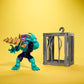 Mattel Street Sharks Action Figure with Bite & Drill Motion, Slash Collectible Toy Inspired by 90s TV Half-Man Half-Shark Hero, 6-Inch