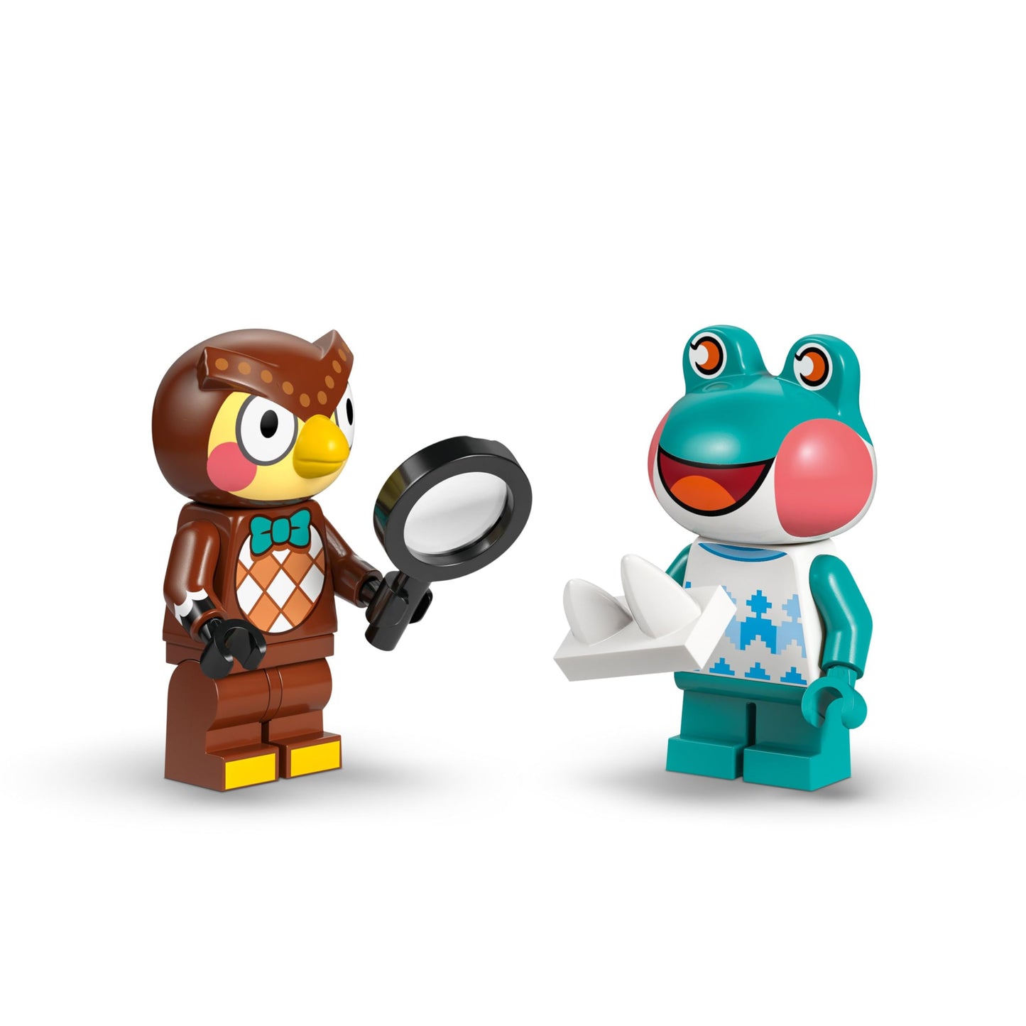 LEGO Animal Crossing Blathers’s Museum Collection Building Toy - Pretend Play Set W/2 Toy Minifigures for Girls & Boys, Ages 7+ - Building Blocks