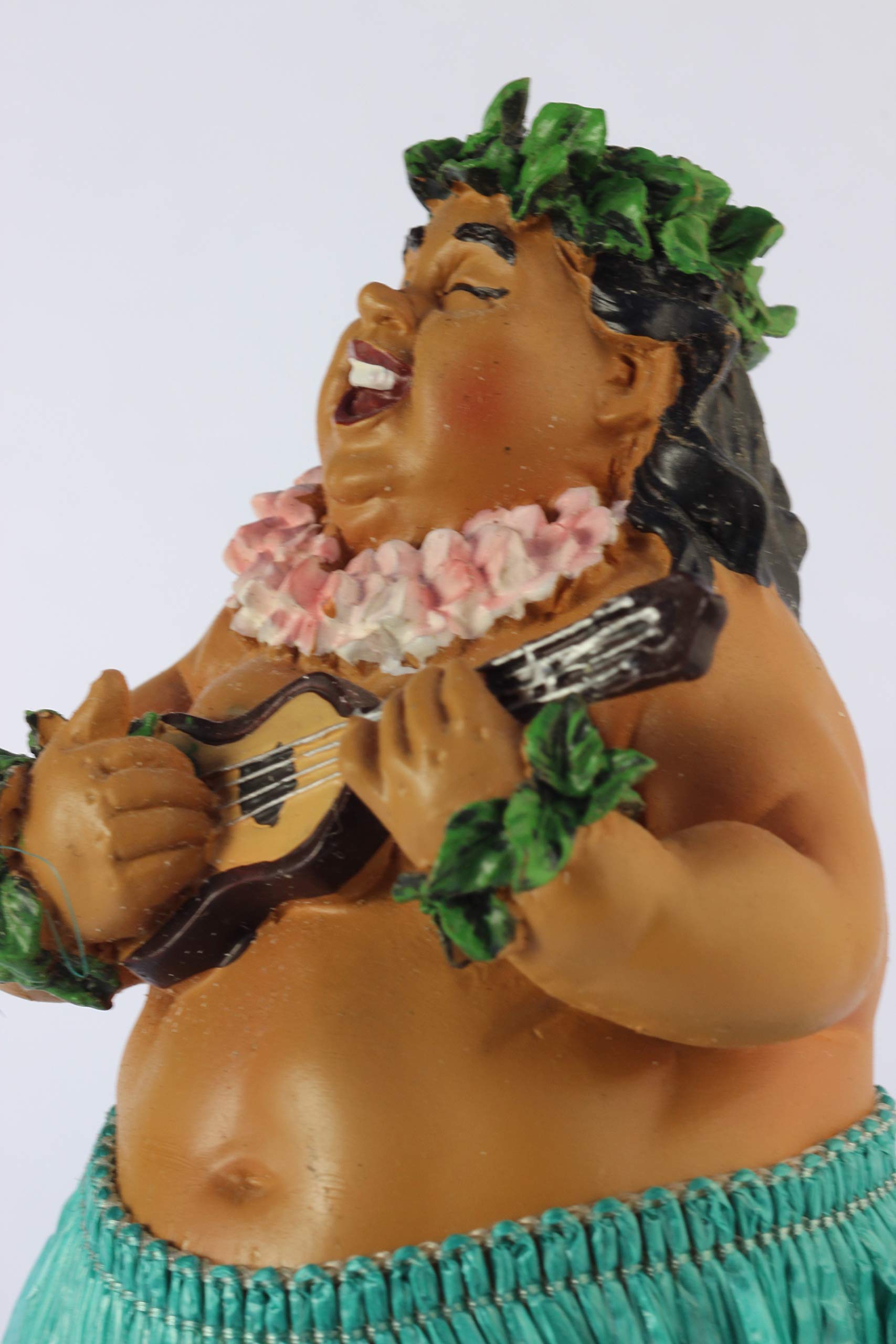 KC Hawaii Dashboard Hula Doll Local Boy with Ukulele 7 inch