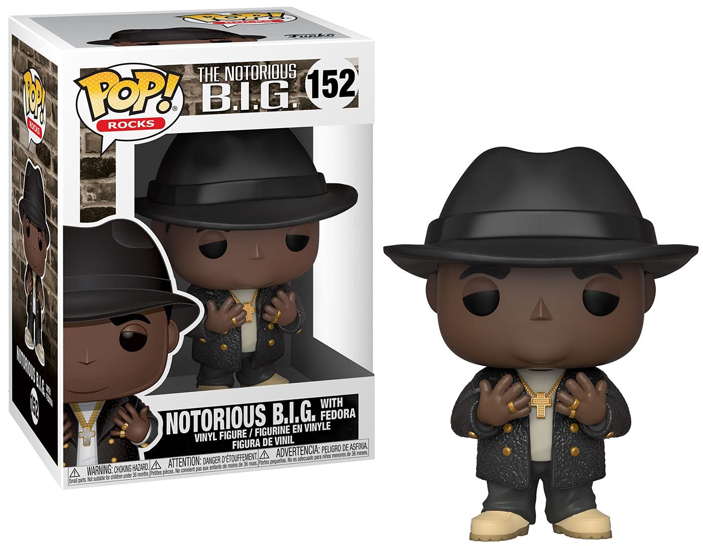 Funko Pop! Rocks: Biggie - Notorious B.I.G, Multicolor (45430)