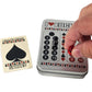 I Heart Euchre Scorekeeper Tin Set with Cards, Magnets, & Wood Suit Cards