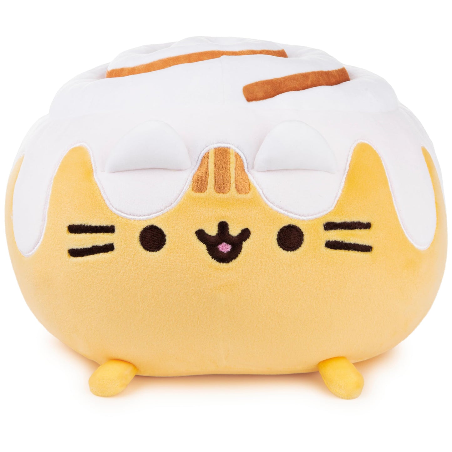 GUND Pusheen Catfé Cinnamon Roll Squisheen 11-Inch Squishy Plush; Ages 8+