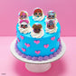 DecoPac L.O.L. Surprise! Rings, 24 L.O.L. Surprise Funseeker Cupcake Decorations Featuring 6 Different Dolls - 24 Pack