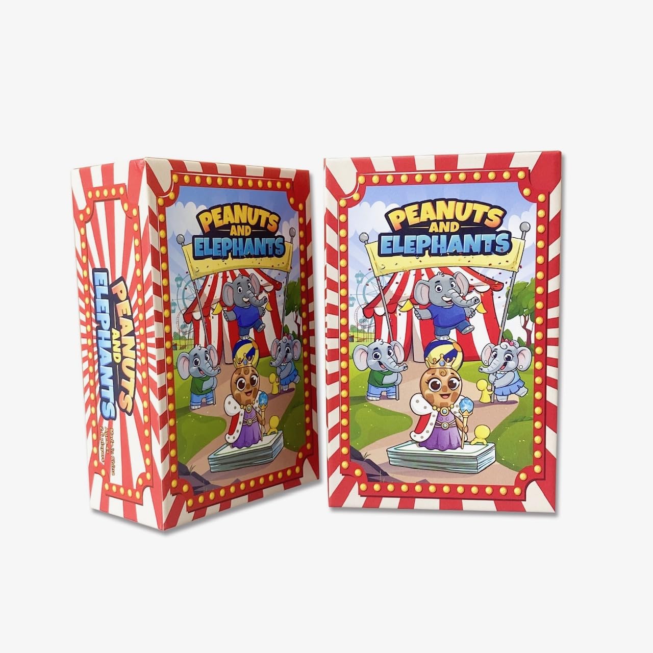 PEANUTS AND ELEPHANTS Card Game for Kids & Families