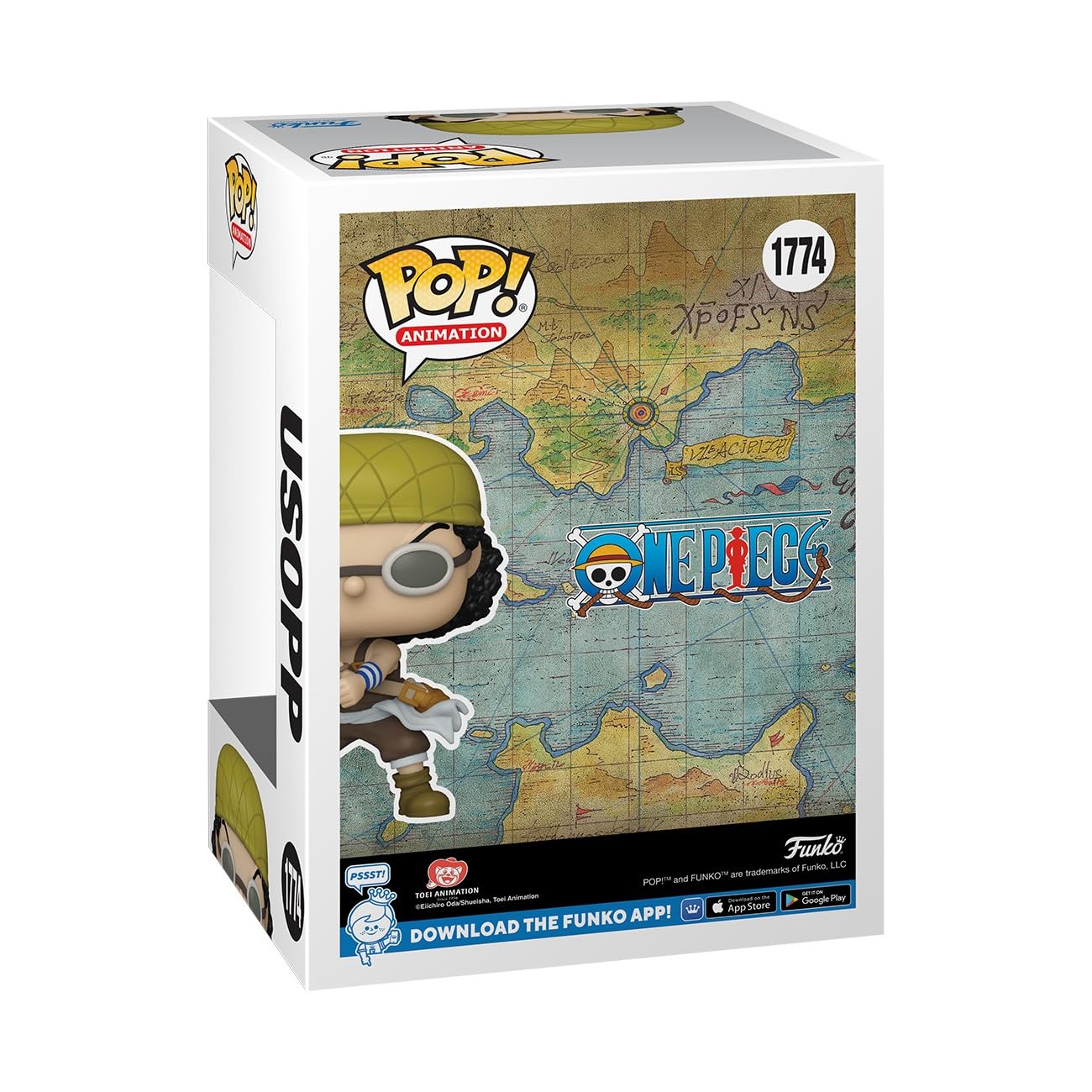 Funko POP Animation: Usopp - One Piece - Collectable Vinyl Figure - Gift Idea - Official Merchandise - for Kids & Adults - Anime Fans - Model Figure