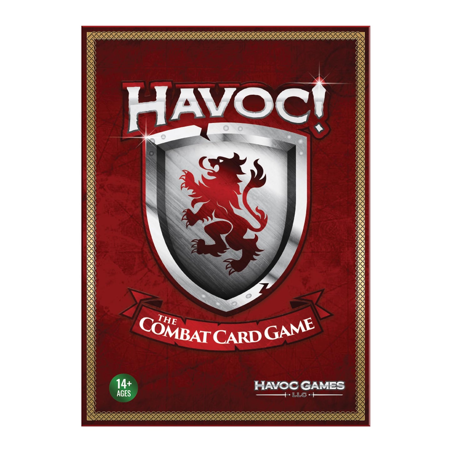 Havoc! The Combat Card Game - Fantasy Medieval Combat Card Game with Cards & Dice, Premium 864-Card Core Set, Solo or 2-5 Players Ages 14+