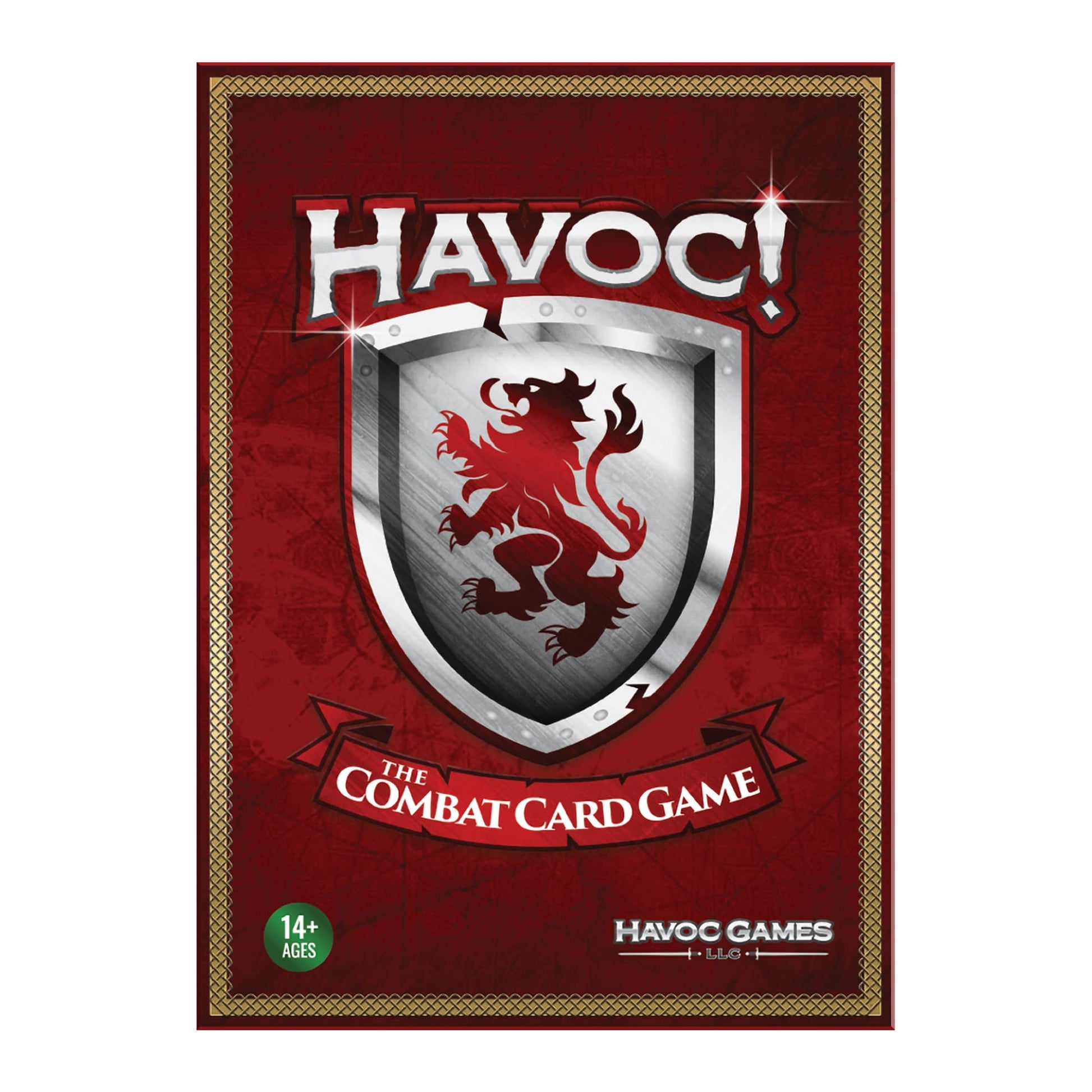 Havoc! The Combat Card Game - Fantasy Medieval Combat Card Game with Cards & Dice, Premium 864-Card Core Set, Solo or 2-5 Players Ages 14+