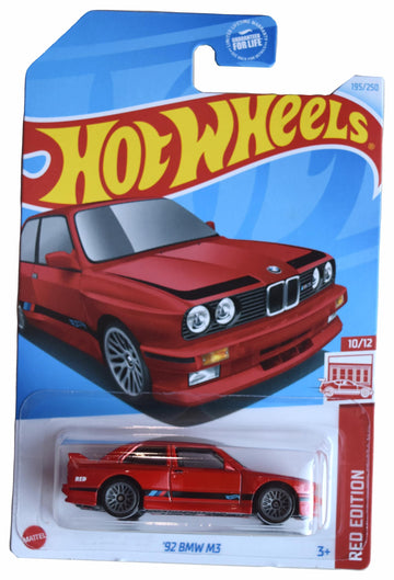 Hot Wheels '92 BMW M3, Red Edition 10/12 [red] 195/250